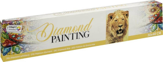 Bongers speelgoed diamond painting lion 30x40 cm