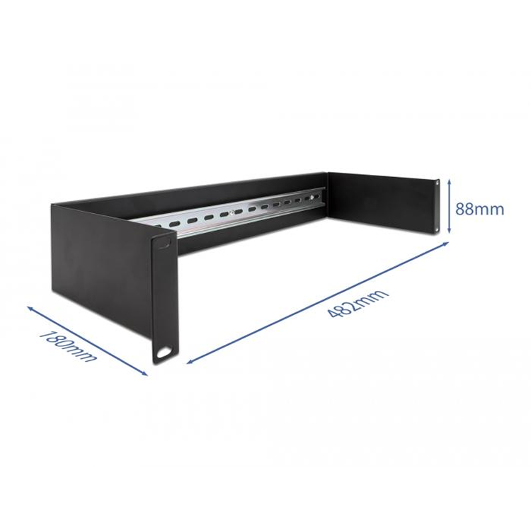 Load image into Gallery viewer, Din-rail paneel - 19″ inch
