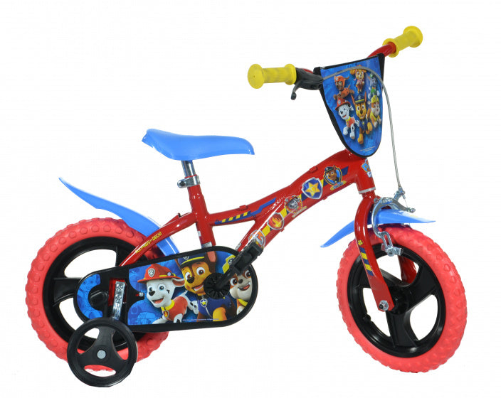 Load image into Gallery viewer, Dino paw patrol 12 inch 21 cm jongens doortrapper rood
