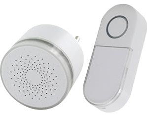 Load image into Gallery viewer, Di-o dio draadloze deurbel set plug-in design mini 150m - 6960404
