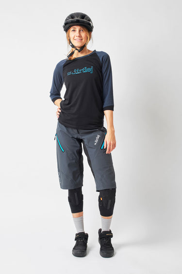 Dirtlej trailscout waterproof - women's mtb shorts | l