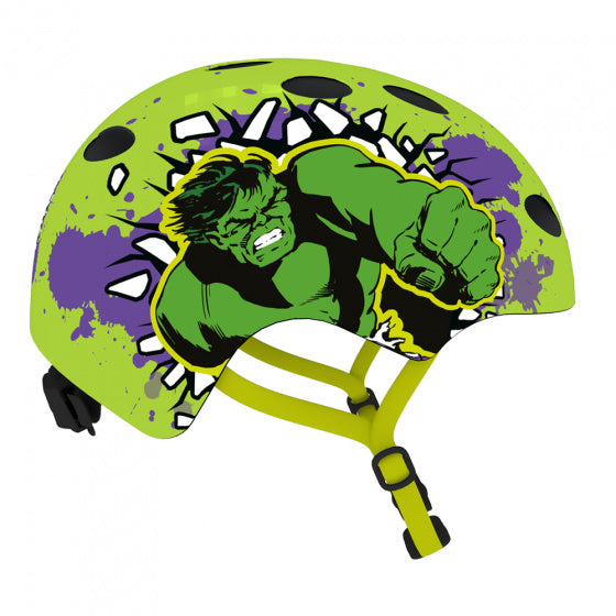 Load image into Gallery viewer, Disney fietshelm hulk jongens groen maat 54 58 cm

