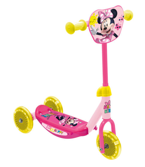 Minnie Mouse 3-wiel kinderstep meisjes roze geel