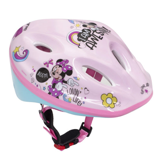 Minnie Mouse fietshelm meisjes roze maat 52-56 cm