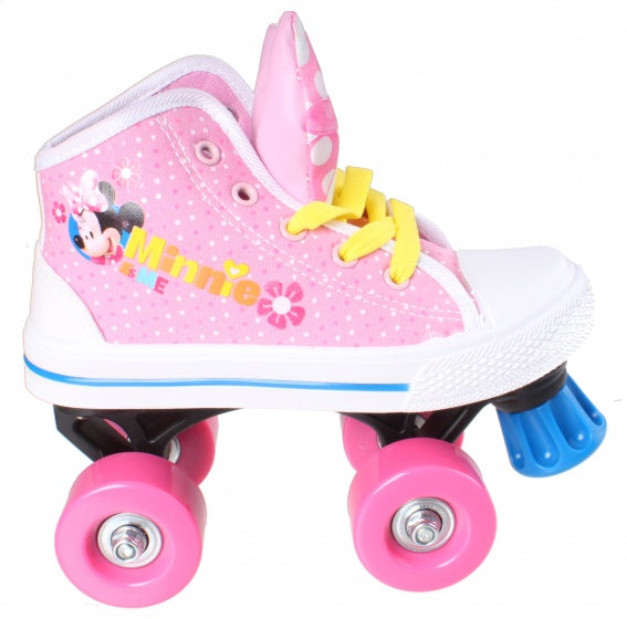 Load image into Gallery viewer, Disney minnie mouse rolschaatsen meisjes roze wit maat 30
