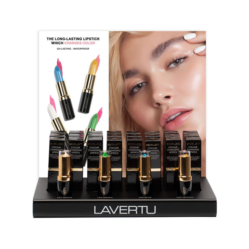 Load image into Gallery viewer, Excellent lipstick display compleet (24st)
