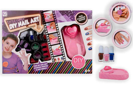 Brandunit little girls diy nail art, nagels versieren