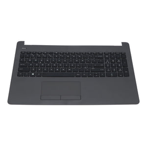 Ty hp laptop toetsenbord qwer us + top cover - grijs