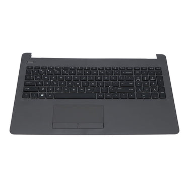 Ty hp laptop toetsenbord qwer us + top cover - grijs
