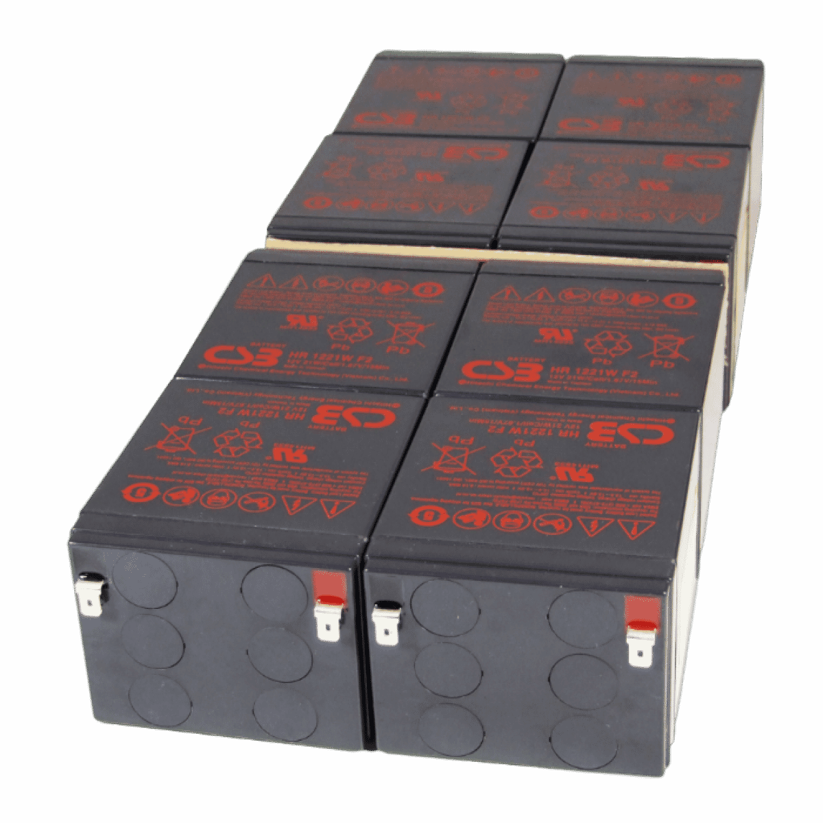 CSB Battery CSB UPS Batterij Vervangingsset RBC43