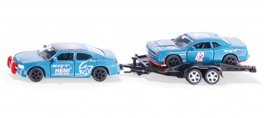 Siku dodge charger met dodge challenger srt racing (1:55)