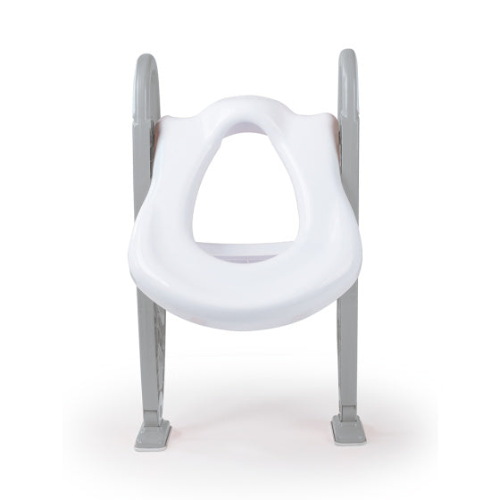 Load image into Gallery viewer, Dolu educatieve toilettrainer met trapje toiletverkleiner grijs
