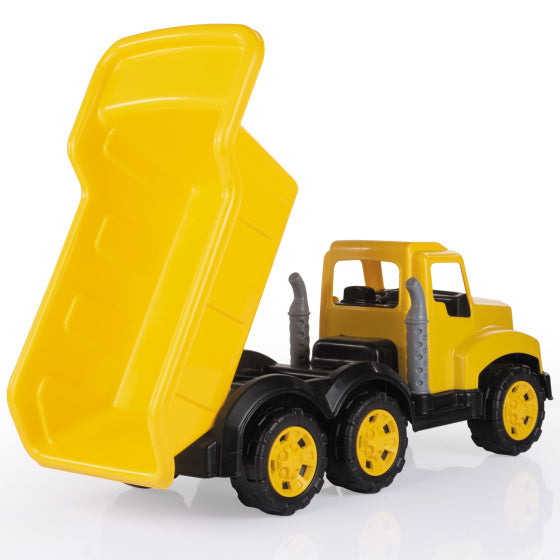Load image into Gallery viewer, Dolu Truck Speelgoedvrachtwagen 83 cm Geel Zwart
