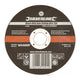 Doorslijpschijf - 12200 rpm - ø 125 mm