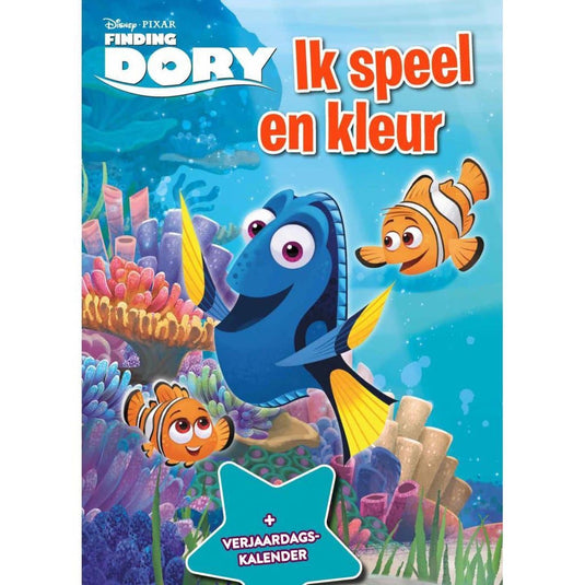 Tactic finding dory speel en kleur in dit mooie boek