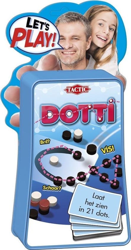 Tactic let's play dotti, laat het zien in 21 dots!