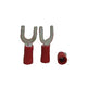 Bofix kabelschoen vork m5 rood