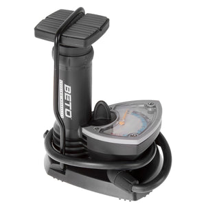 Messingschlager beto mini voetpomp met manometer