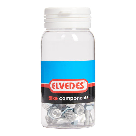Elvedes kabelstelbout m6 aluminium