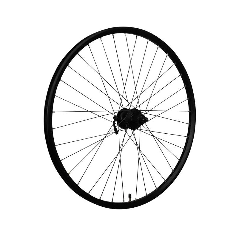 Load image into Gallery viewer, Roland achterwiel 27 21-584 taurus alu. zwart shimano hb475 schijfrem
