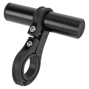 Load image into Gallery viewer, stuurhouder handlebar organizer koplamp fietscomputer 22,2 mm zwart
