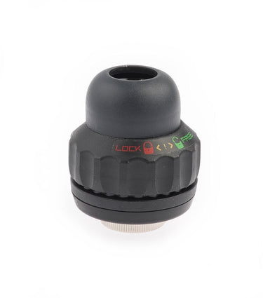 Post moderne balhoofd lock-out stuurslot quill 25.4 26.4 30.2mm zwart