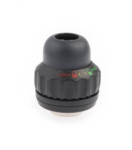Post moderne balhoofd lock-out stuurslot quill 25.4 26.4 30.2mm zwart