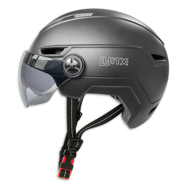 Chargez l'image dans la visionneuse de la galerie, VisGoud Pro fietshelm zwart maat 55-58 cm (S M)
