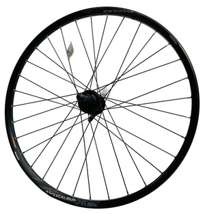 Rodi achterwiel 26 - 559x19 iis excalibur 2xc db600 qr zwart schijfrem cassette