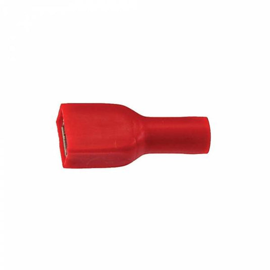 Bofix kabelschoen amp vrouw plat 6,3 geisoleerd (25st)