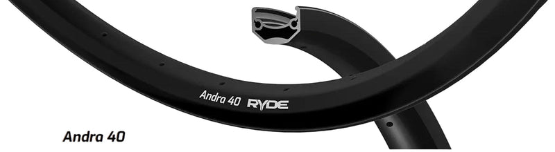 Load image into Gallery viewer, Ryde b.v. velg 26' - 14 andra40 26'-559 cnc zwart 36 gts.

