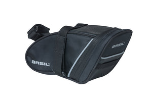 Zadeltas Basil Sport Design M, waterafstotend, zwart, 1L