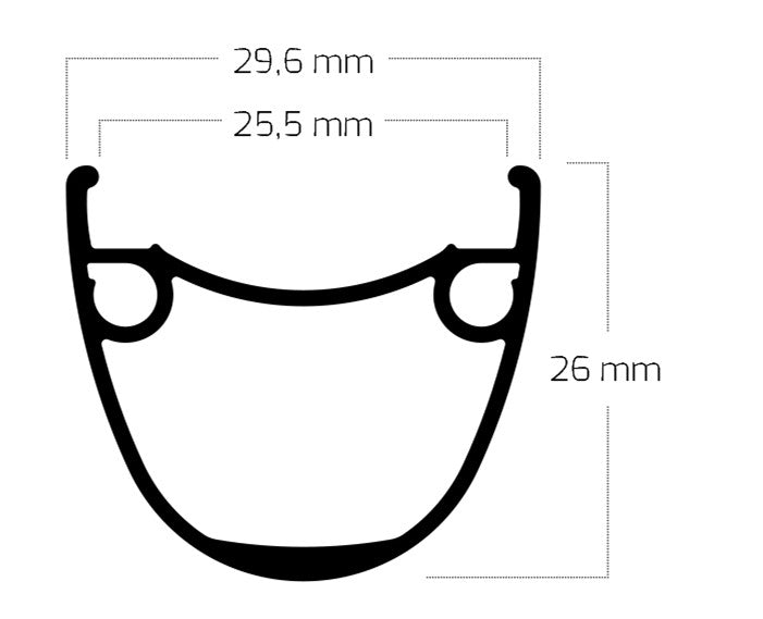 Load image into Gallery viewer, Ryde b.v. velg 28' - 14 dp25 28'-622 zwart disc 32 gaats
