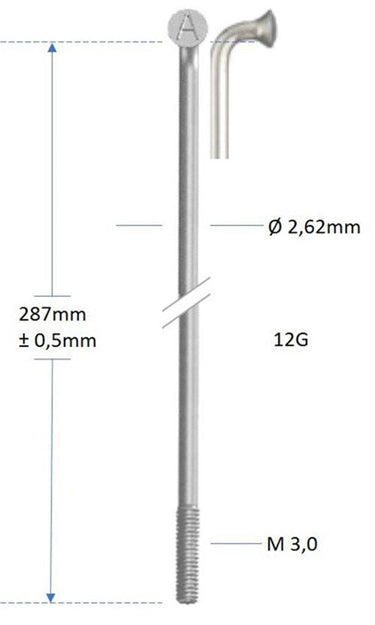 Buzaglo alpina spaak 12x287