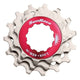 Sturmey-archer europa n.v. sunrace sluitring met kransjes 12v 11 13 15t zilver