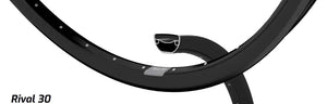 Ryde b.v. velg 28' - 14 622 rival30 disc zwart 32 gts.