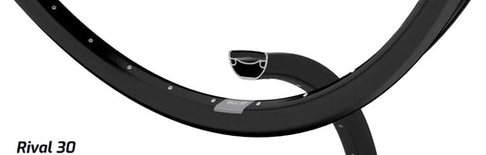 Ryde b.v. velg 28' - 14 622 rival30 disc zwart 32 gts.