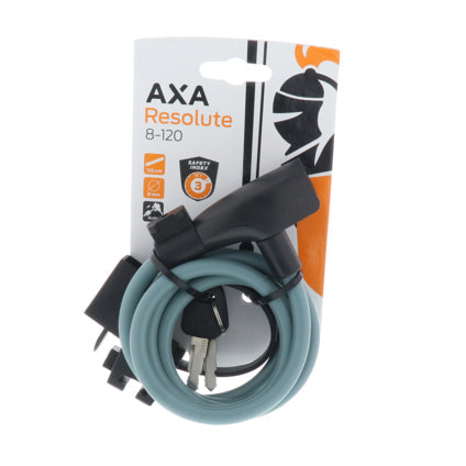 Slot AXA kabelslot Resolute 120 8 groen