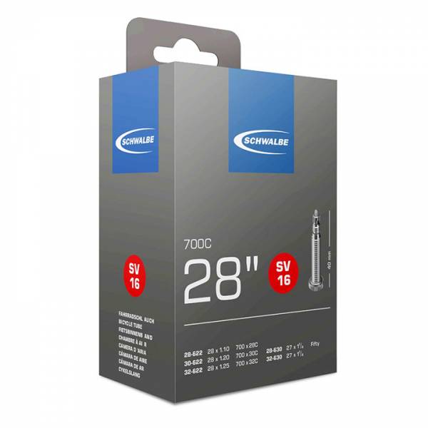 Load image into Gallery viewer, Schwalbe Binnenband 27 28 x 1.10 1.25 (28 32-622 630) FV 40 mm
