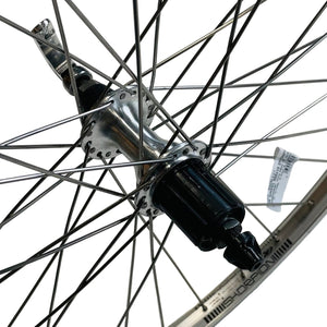 Rodi achterwiel 26 - 559x19 skorpion alu. zilver fm32 qr cassette 8 9 - sp.14 rvs