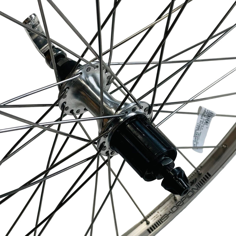 ギャラリービューアに画像をロードする, Rodi achterwiel 26 - 559x19 skorpion alu. zilver fm32 qr cassette 8 9 - sp.14 rvs
