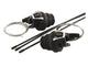 Shimano revoshifterset tourney 3x6 speed 1800 2050mm zwart