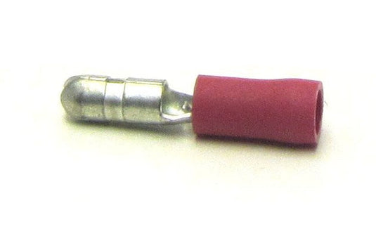 Bofix kabelschoen amp man rond 4,0mm rood (25st)
