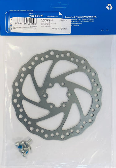 Saccon cdm60fds rotor 160 mm.