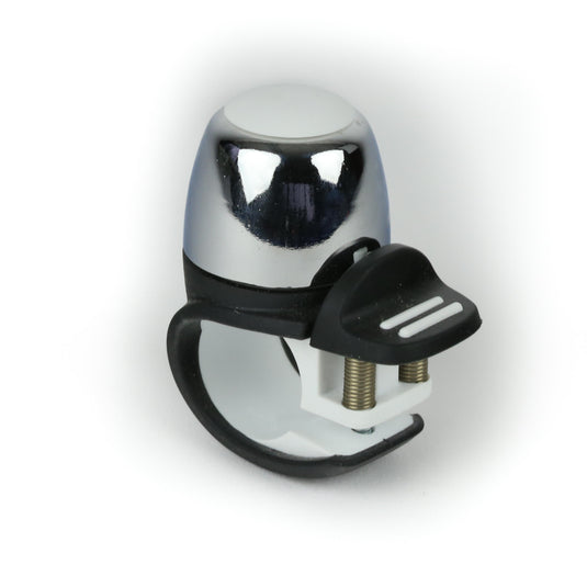 Widek fietsbel compact messing chroom