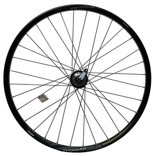 Rodi achterwiel 26 - 559x19 iis excalibur 2xc db600 qr zwart schijfrem cassette