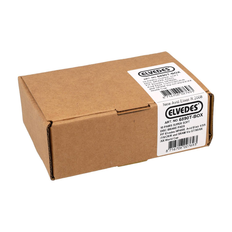ギャラリービューアに画像をロードする, Elvedes cable systems bv elvedes schijfremblok 6890t super soft doos a 10 sets
