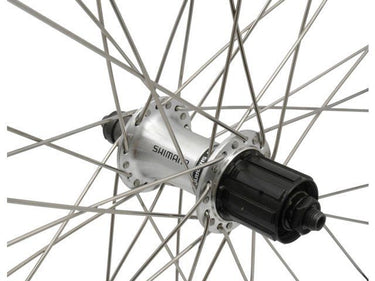 Roland achterwiel 26 19-559 atb alu. zac19 shimano rm40 cassette 8v qr rvs spaak