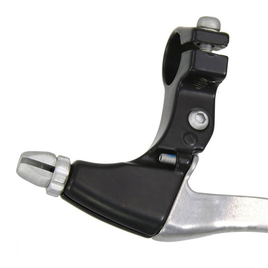 Saccon stel remgrepen v gripshift l+r zwart alu