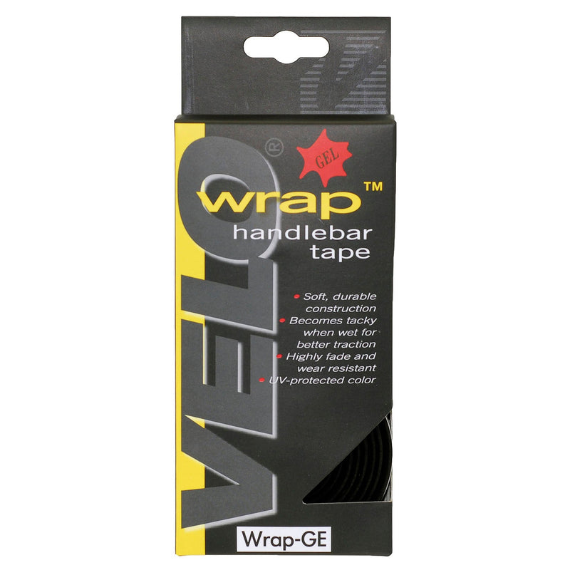 Load image into Gallery viewer, Velo stuurlint gel kurk grip 2x1600 2x85mm zwart
